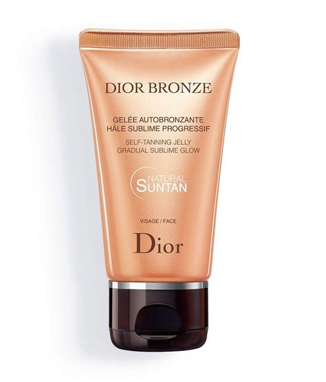 dior self tanning jelly gradual sublime glow face|Dior bronze jelly gradual glow.